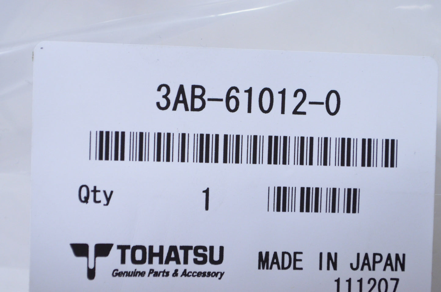 OEM Tohatsu 3AB-61012-0 Powerhead Base Gasket NOS