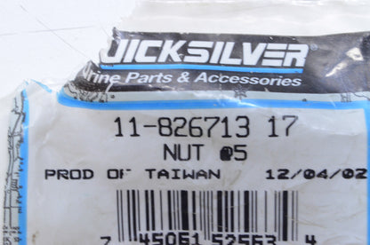 OEM Mercury 11-826713 17 Nut NOS