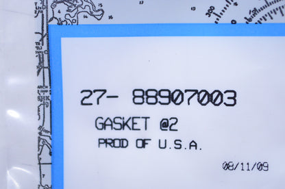 OEM Mercury 27-88907003 Relief Cover Gasket NOS