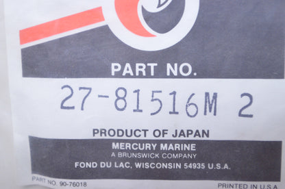 OEM Mercury 27-81516M 2 Gasket NOS