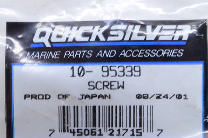 OEM Mercury 10-95339 Screw NOS