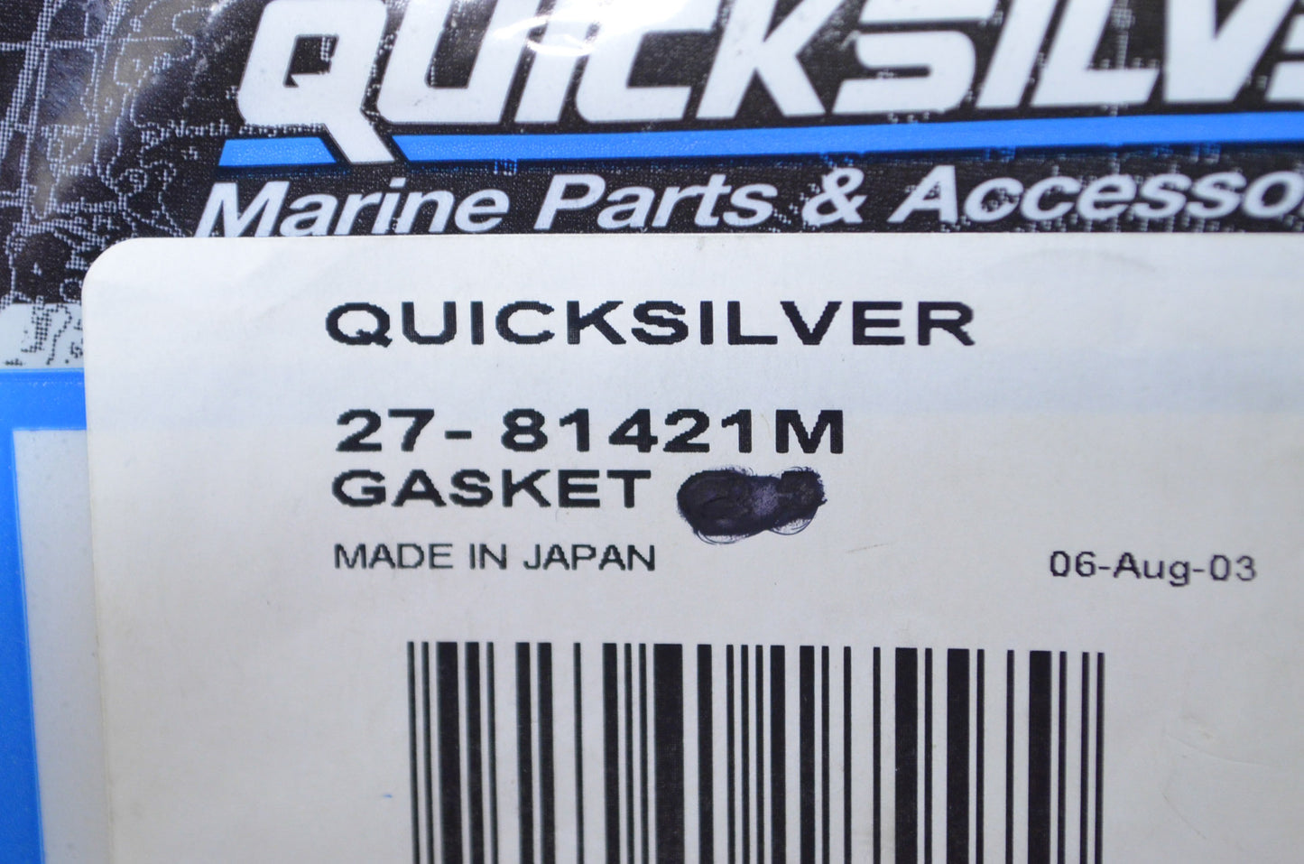 OEM Mercury 27-81421M Pump Base Gasket NOS