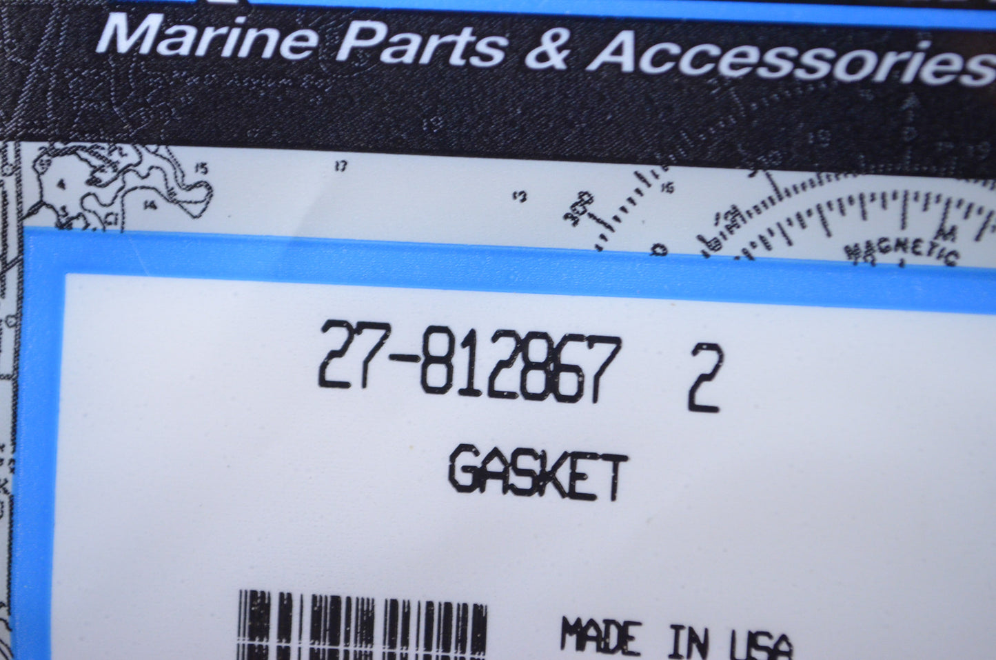 OEM Mercury 27-812867 2 Thermostat Gasket Qty 2 NOS