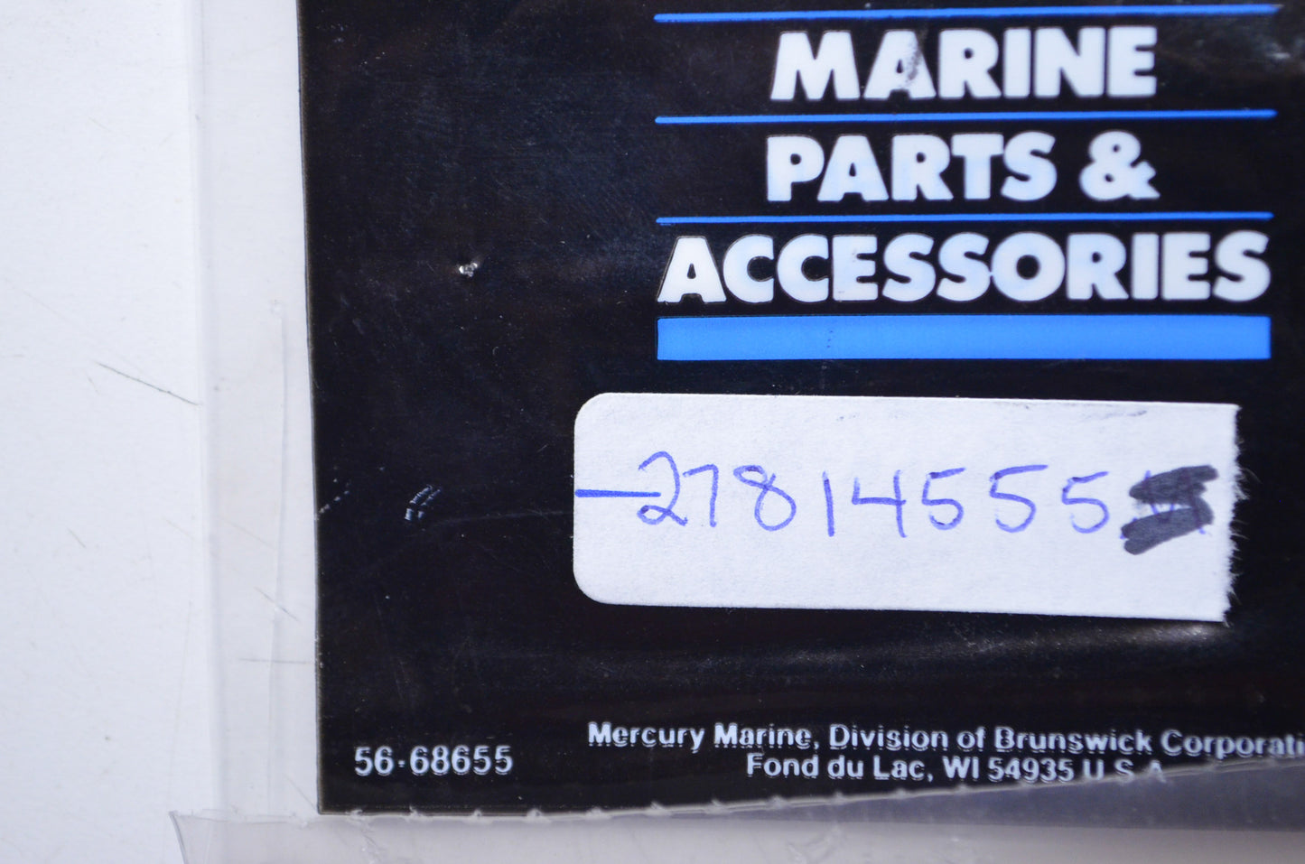 OEM Mercury 27-814555 Thermostat Cover Gasket NOS