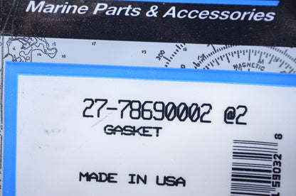 New OEM Mercury Relief Valve Plate Gasket NOS