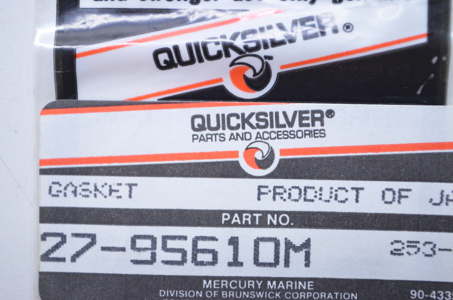 OEM Mercury 27-95610M Gasket NOS