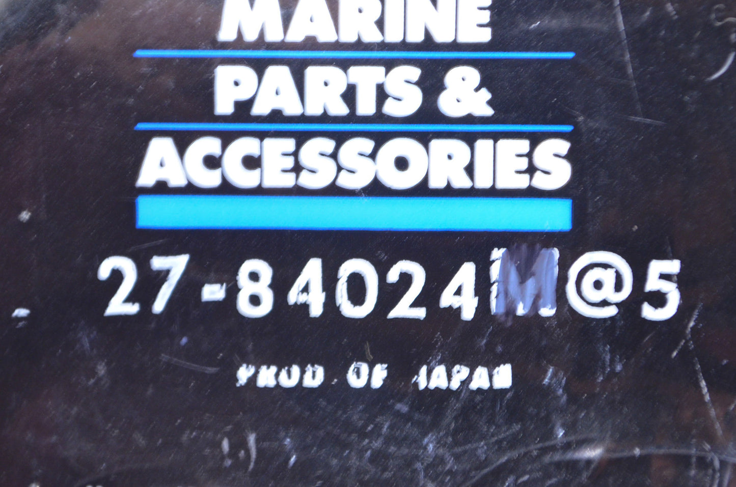 OEM Mercury 27-84024 Gasket NOS