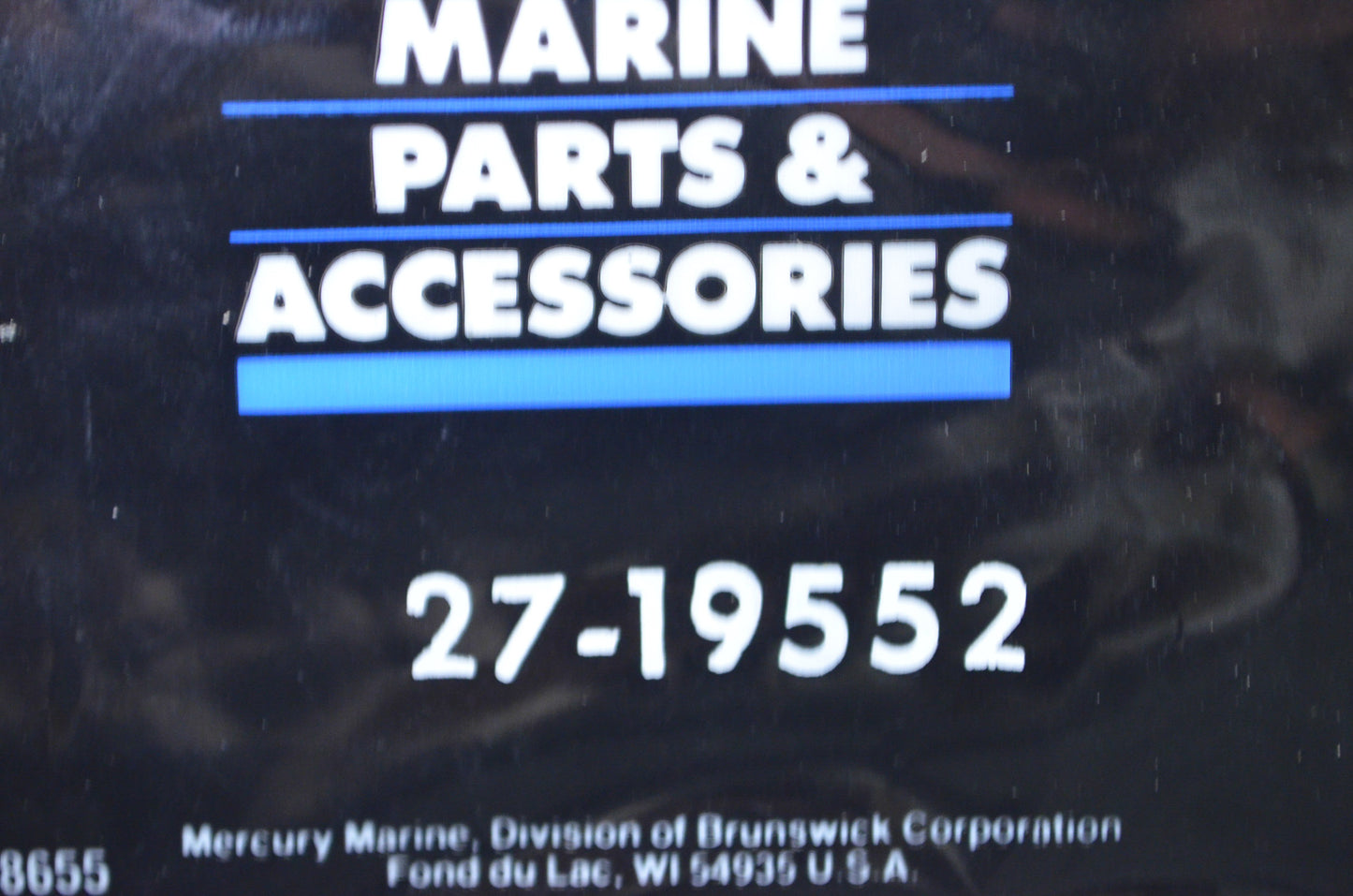 OEM Mercury 27-19552 Water Pump Base Gasket NOS