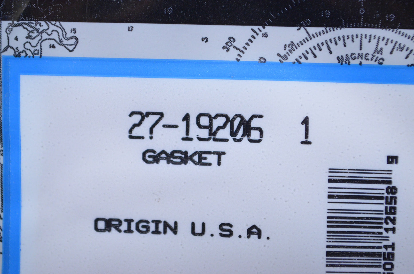 OEM Mercury 27-19206 1 Carburetor Gasket Qty 3 NOS