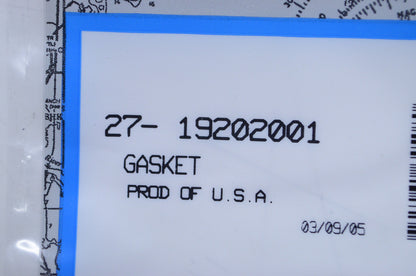 OEM Mercury 27-19202001 Water Pump Gasket NOS