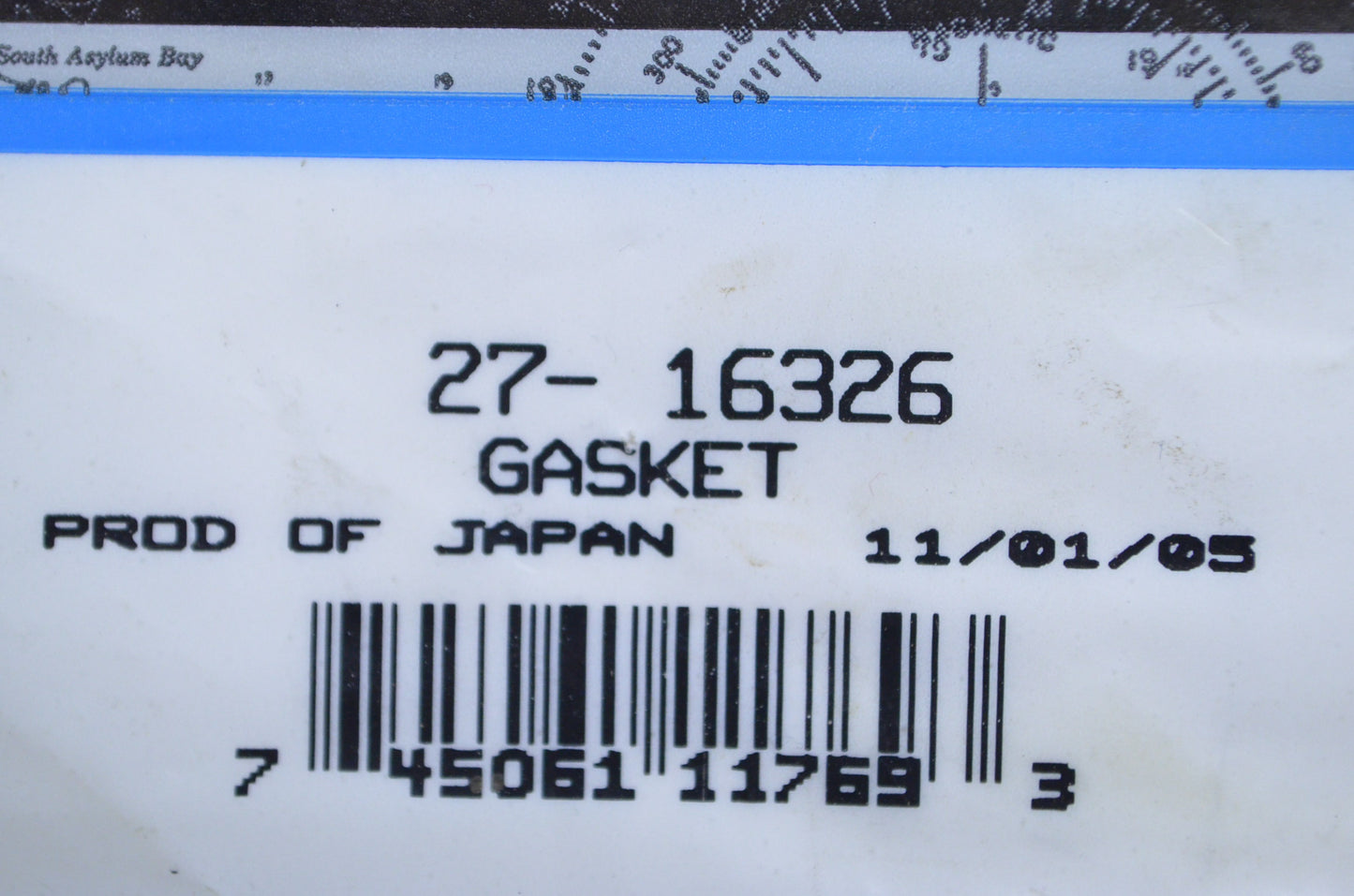 OEM Mercury 27-16326 Carburetor Pump Body Gasket NOS