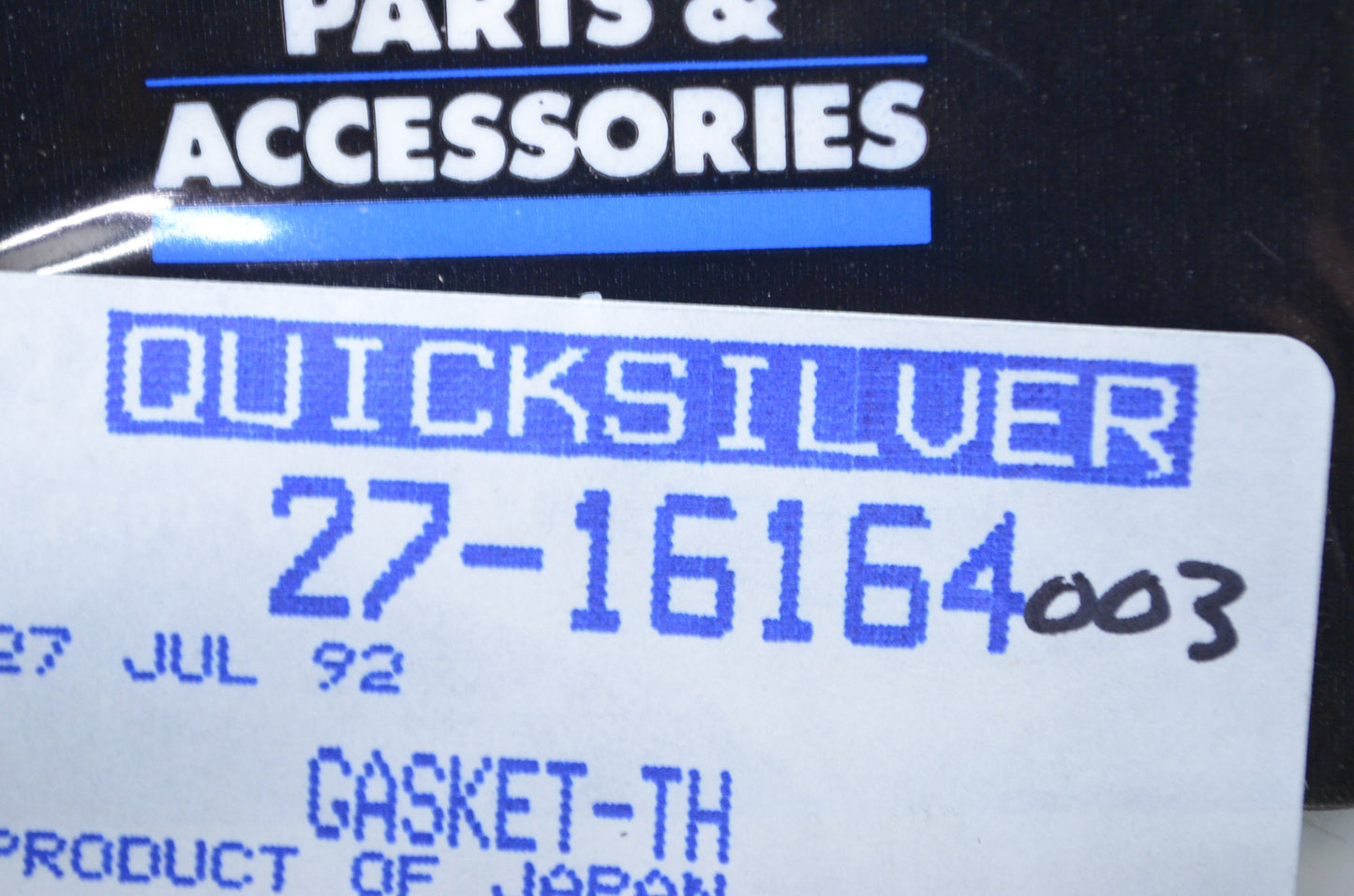 OEM Mercury 27-16164003 Water Pump Lower Case Gasket NOS