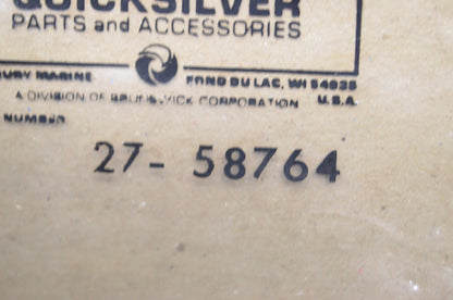 Aftermarket 27-58764 Carburetor Gasket NOS