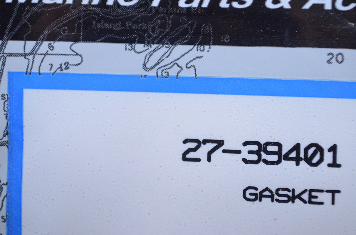 New OEM Mercury Powerhead Gasket NOS