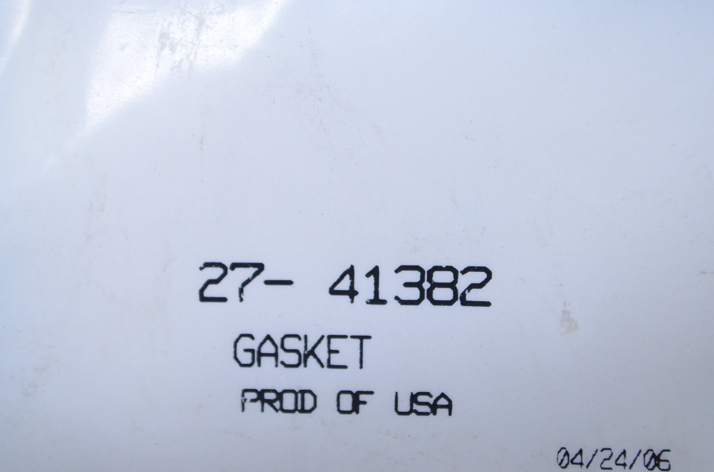 New OEM Mercury Block Cover Gasket NOS
