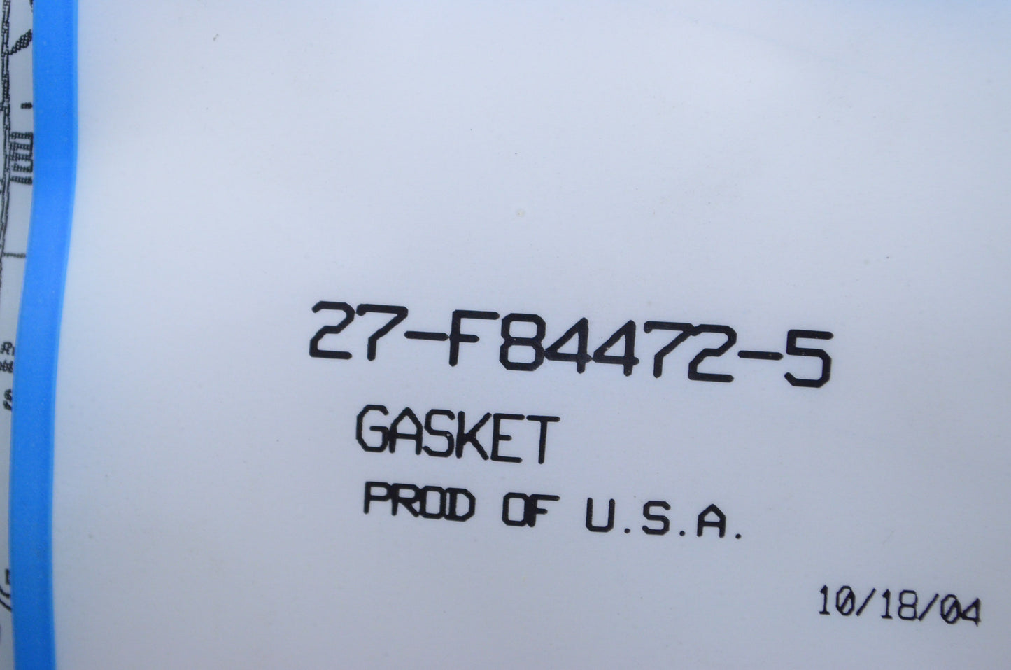 OEM Mercury 27-F84472-5 Cylinder Drain Cover Gasket Qty 2 NOS