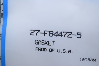 OEM Mercury 27-F84472-5 Cylinder Drain Cover Gasket Qty 2 NOS