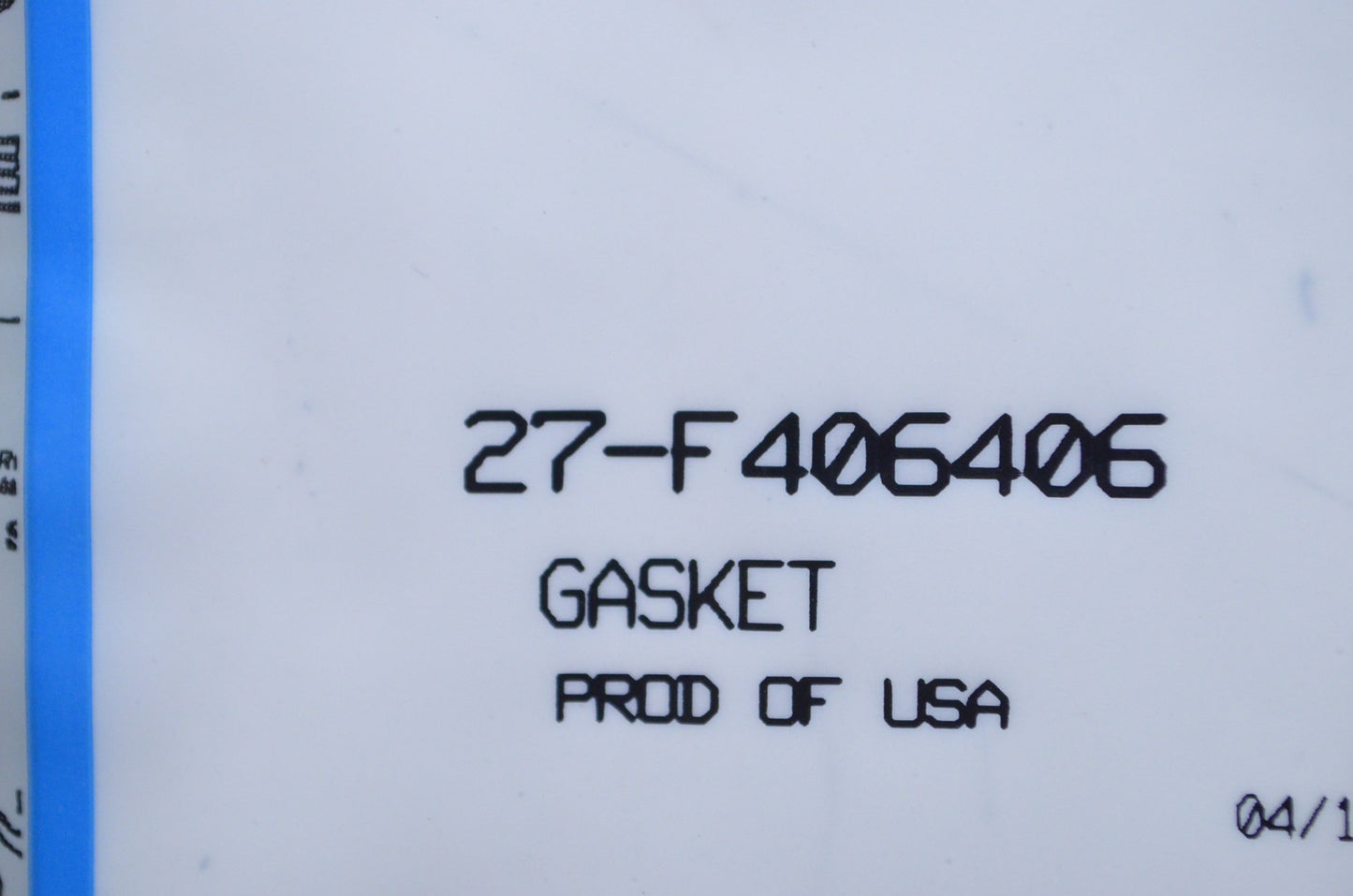 OEM Mercury 27-F406406 Gasket NOS