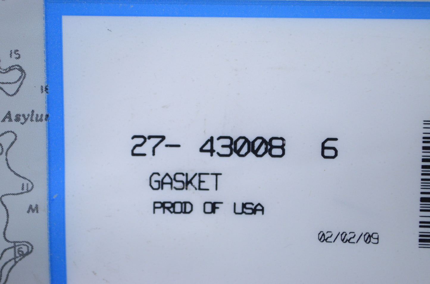 New OEM Mercury Exhaust Plate Gasket NOS
