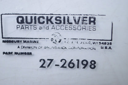 Aftermarket 27-26198 Merc Mark Gasket NOS