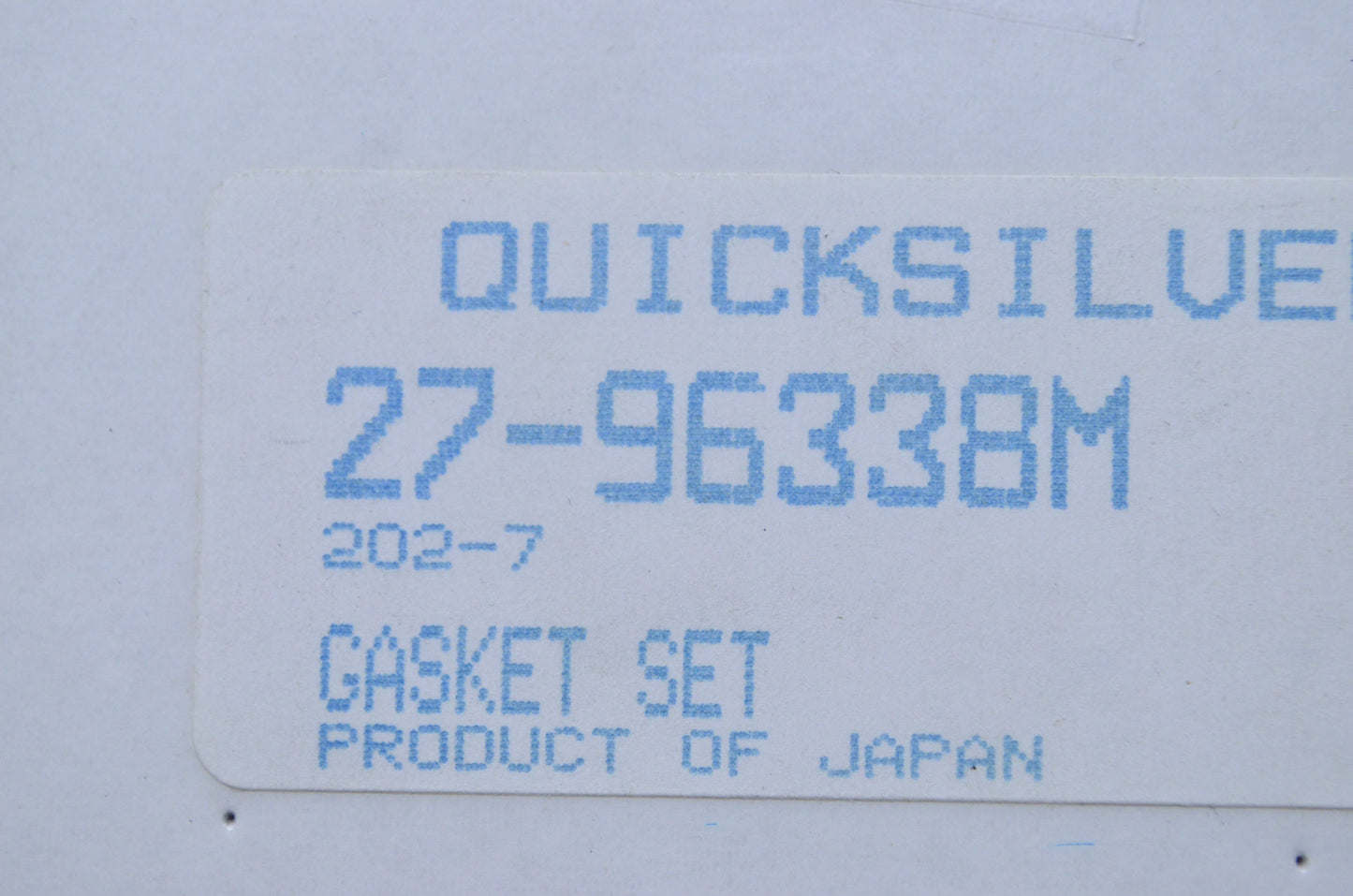 OEM Mercury 27-96338M Gasket Kit NOS