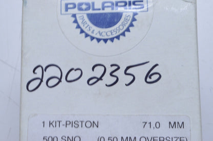 OEM Polaris 2202356 Piston Kit 70.5 +.50Os Grafal NOS