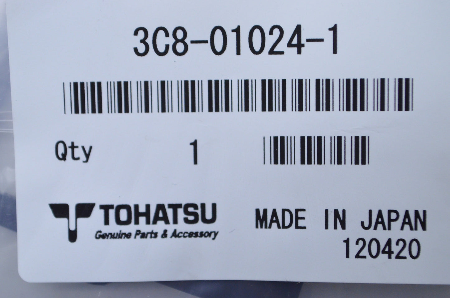 OEM Tohatsu 3C8-01024-1 Cylinder Head Cover Gasket NOS
