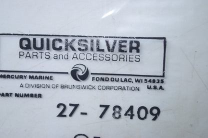 OEM Mercury 27-78409 Gasket Qty 4 NOS