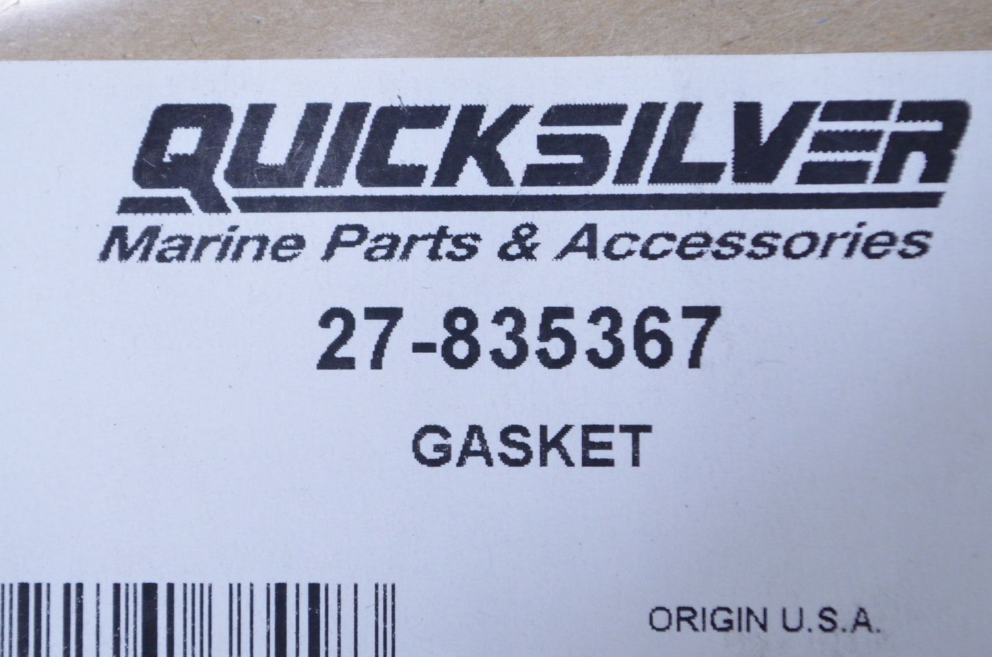 New OEM Mercury Cover to Adapter Plate Gasket NOS