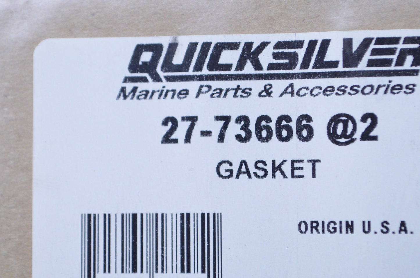 OEM Mercury 27-73666 Valve Cover Gasket Qty 2 NOS