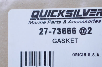 OEM Mercury 27-73666 Valve Cover Gasket Qty 2 NOS