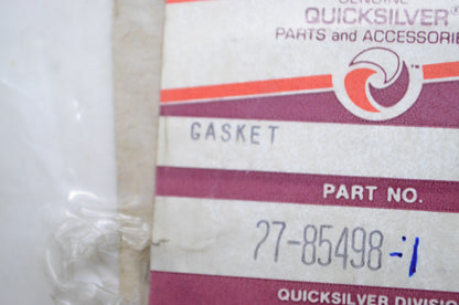 OEM Mercury 27-85498 1 Exhaust Cover Gasket NOS