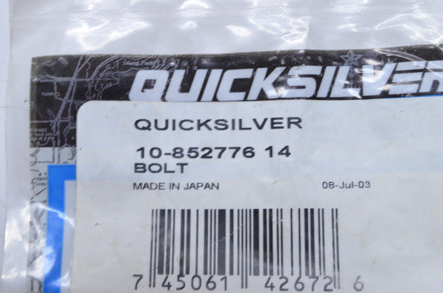 OEM Mercury 10-852776 14 Bolt NOS