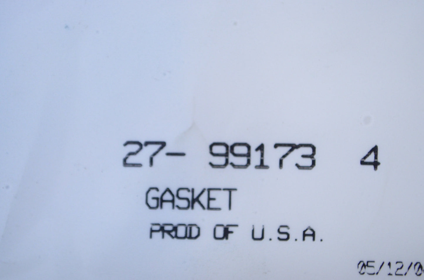 New OEM Mercury Driveshaft Housing Gasket NOS