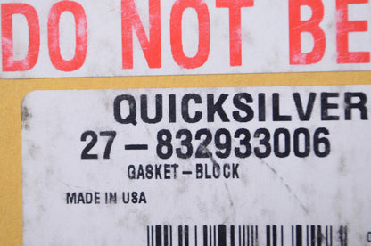 New OEM Mercury Block Gasket NOS