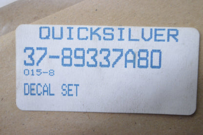 New OEM Mercury Decal Kit NOS