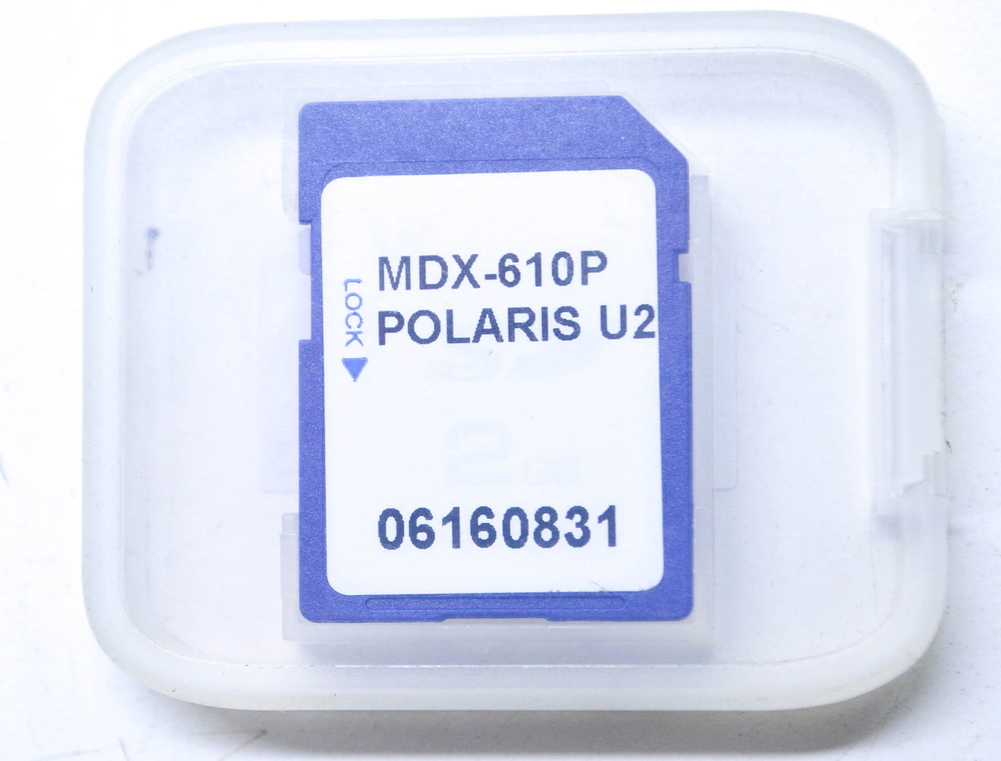 MDX-610P Software Update Memory Card NOS