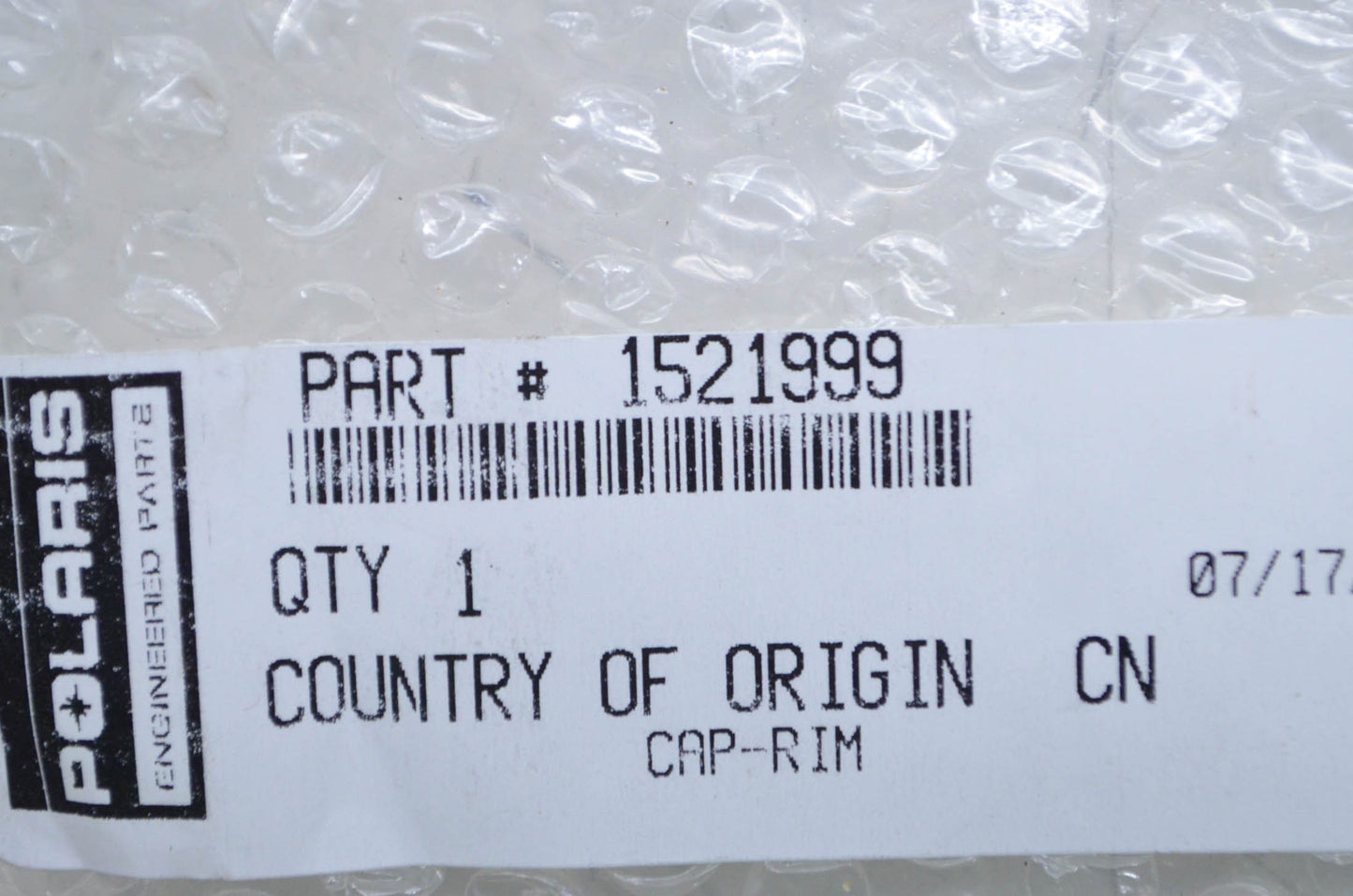 OEM Polaris 1521999 Rim Cap NOS