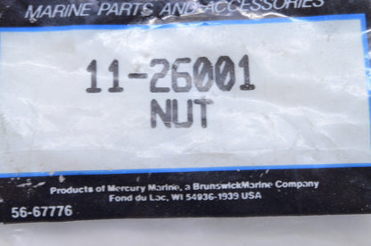 OEM Mercury 11-26001 Fly Nut NOS