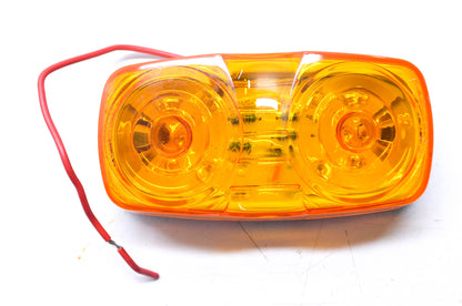 New Heavy Duty Lightning 4' Double Bull's Eye Clearance Marker Light NOS