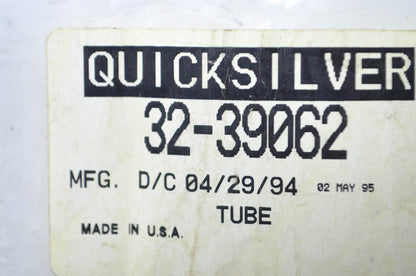 New OEM Mercury Water Pick Up Tube NOS