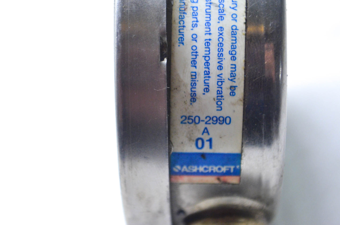Ashcroft Pressure Gauge 0-60 PSI