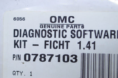 New OEM OMC 2000 & Older FFI Models Diagnostic Software Version 4.1 Floppy Disc