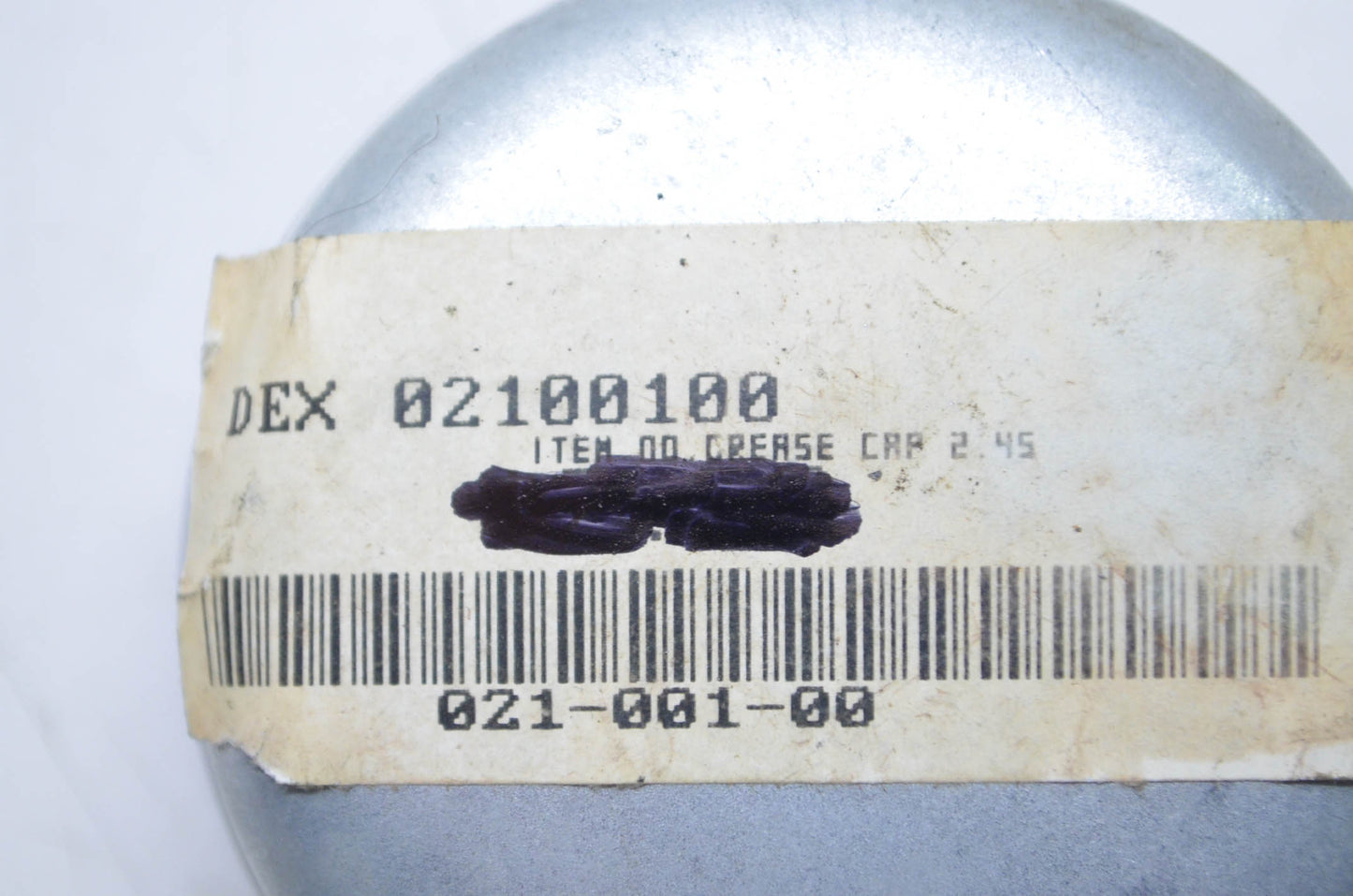 Dexter 021-001-00 Axle Grease Cap NOS