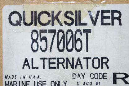 OEM Mercury 857006T 2.5L 12V Alternator NOS