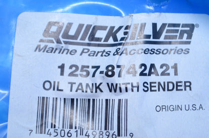New OEM Mercury 3 Gallon Oil Tank w/ Sender Kit NOS