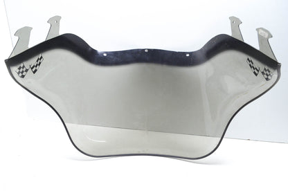 Black Smoke Tint Aggressive Chassis High Windshield