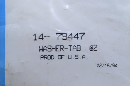 New OEM Mercury Tab Washer NOS