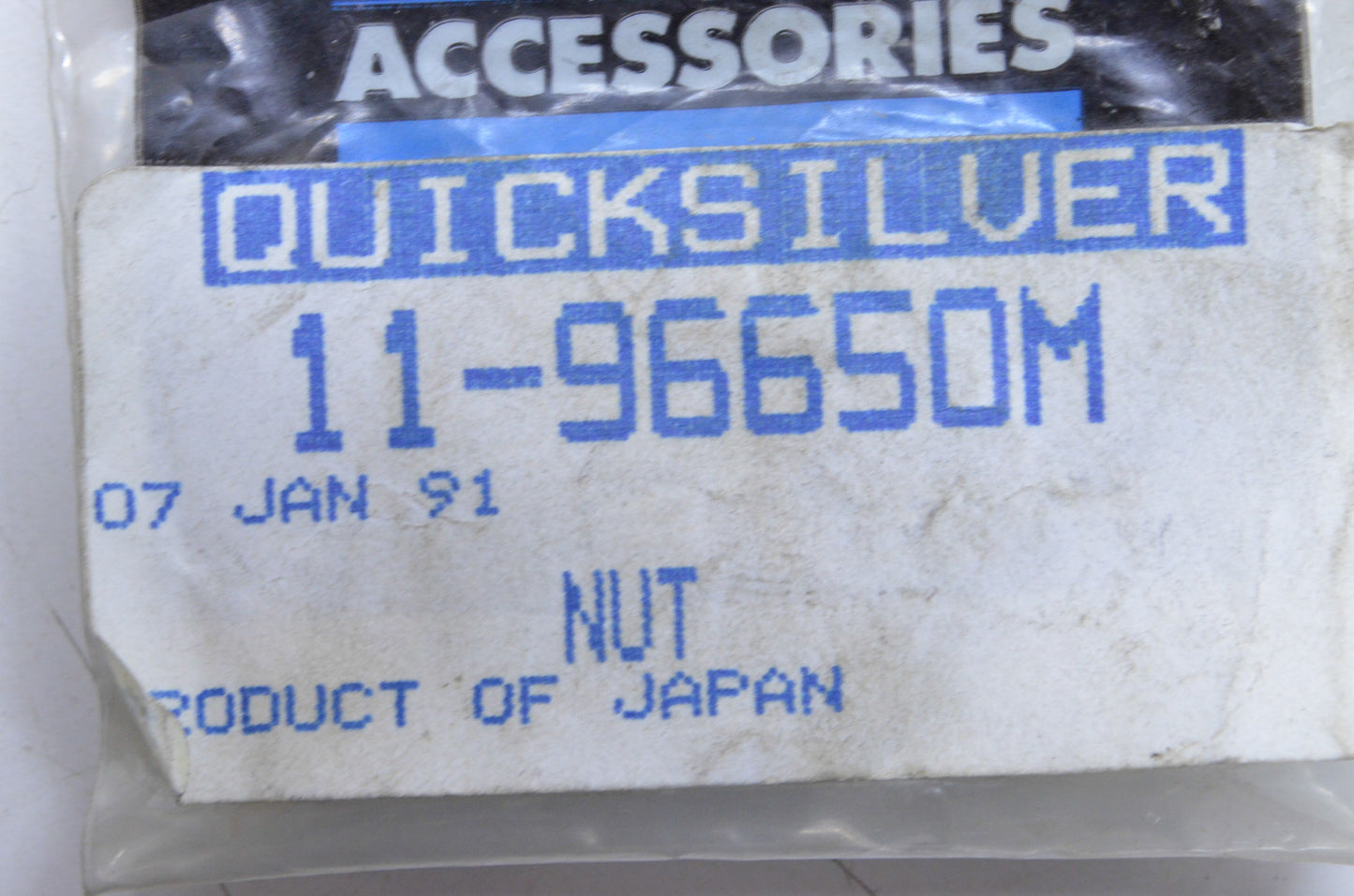 New OEM Mercury Nut NOS