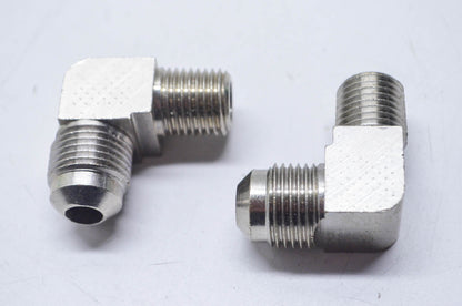 New OEM Hynautic 3/8' Steering Brass Elbow Fitting NOS